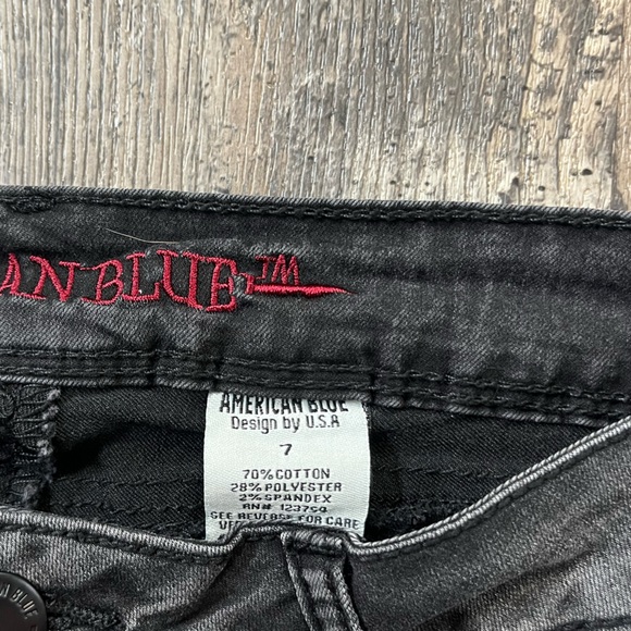 American Blue Jeans Women’s Better Butt Grey Wash Skinny Leg NWT Various Sizes - Picture 6 of 12